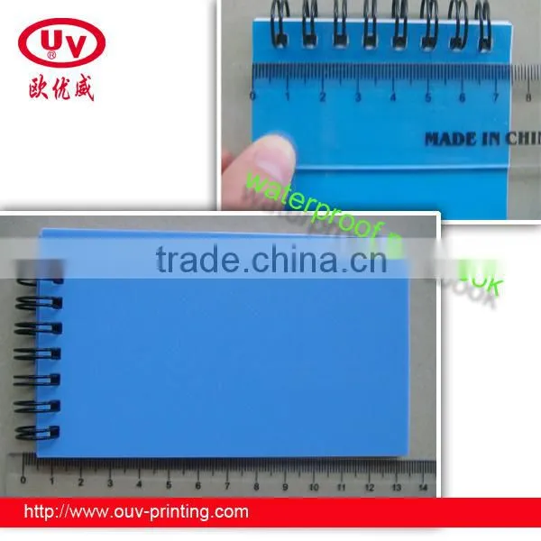 2015 pocket spiral notebook with plastic cover
