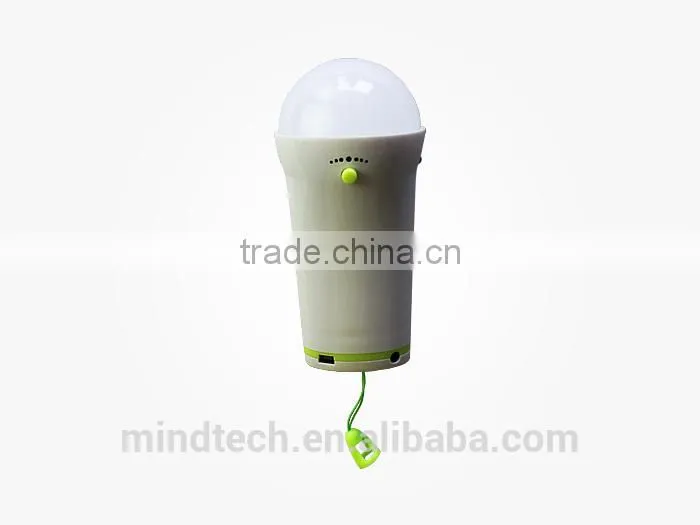 solar indoor lantern with 2pcs 3W superbright lamp