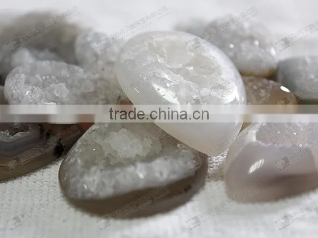 Agate druzy stones