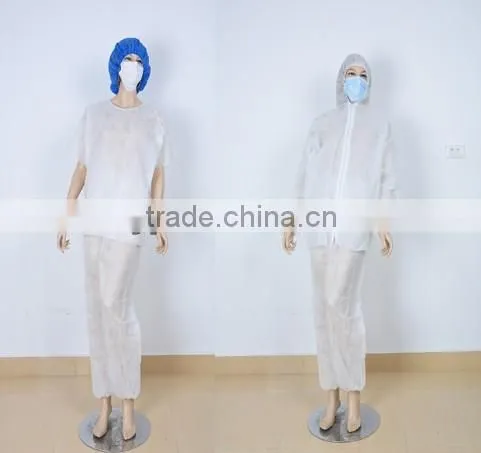 nonwoven disposable isolation gown for doctor