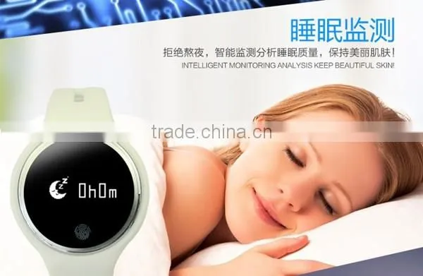 Waterproof Sport Wearable Android Bluetooth Bracelet Smart Watch E07 Fitness Pedometer Tracker Wristband Smart Blacelet