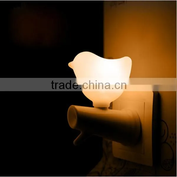 MAKE YOUR OWN DESIGN MINIMALIST BIRD SHAPED INTELLIGENT LIGHT INDUCTION LED NIGHT LIGHT