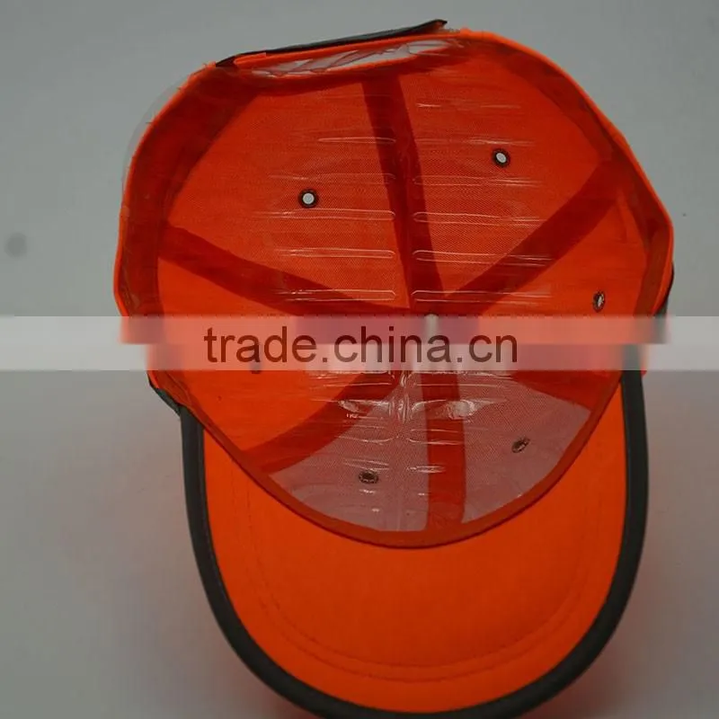 With luminous material promotion 6 panel baseball cap