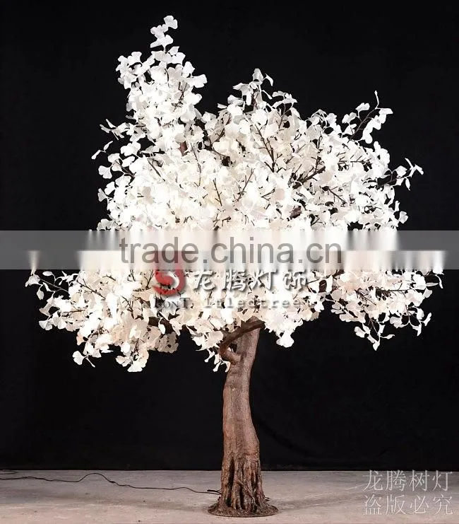 Led maidenhair tree, New Ginkgo leaf landscape garden tree lights