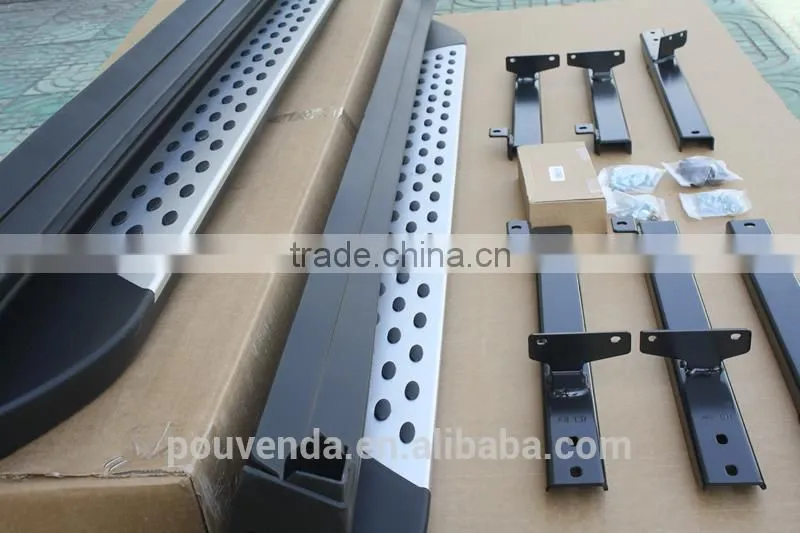 High Quality Aluminium Alloy Running Board for 2014+ X-TRAIL (BMW Style) Auto Accessories From Pouvenda