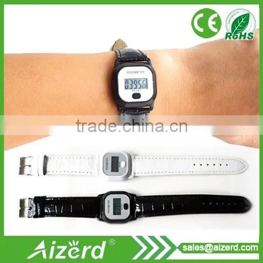 2014 new product fitness silicone wristband pedometer