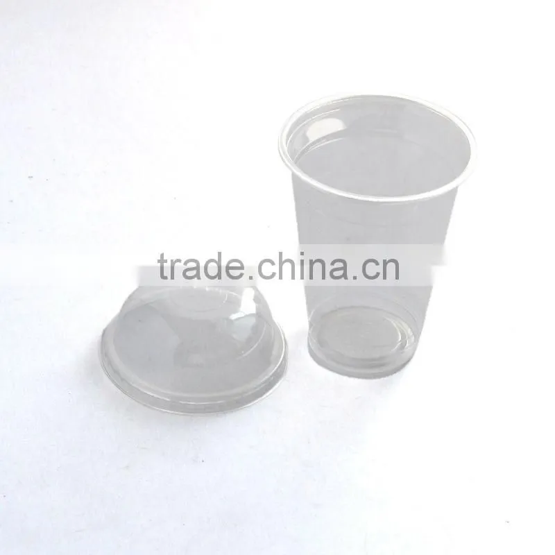Cheap 9oz sweet milk/pudding plastic cup