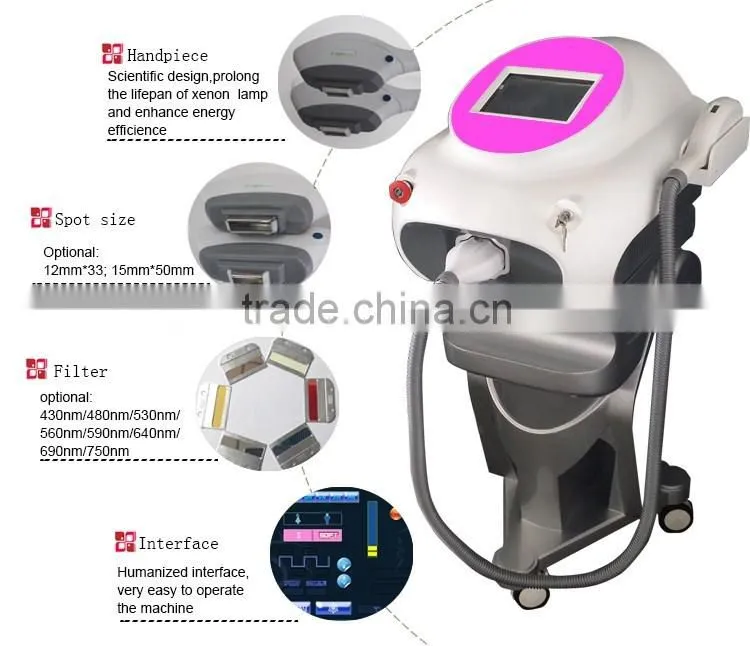 Salon used acne removal skin rejuvenation portable fax machine