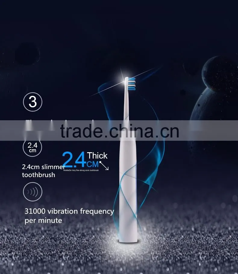 W7 USB Rechargeable sonic electronic toothbrush