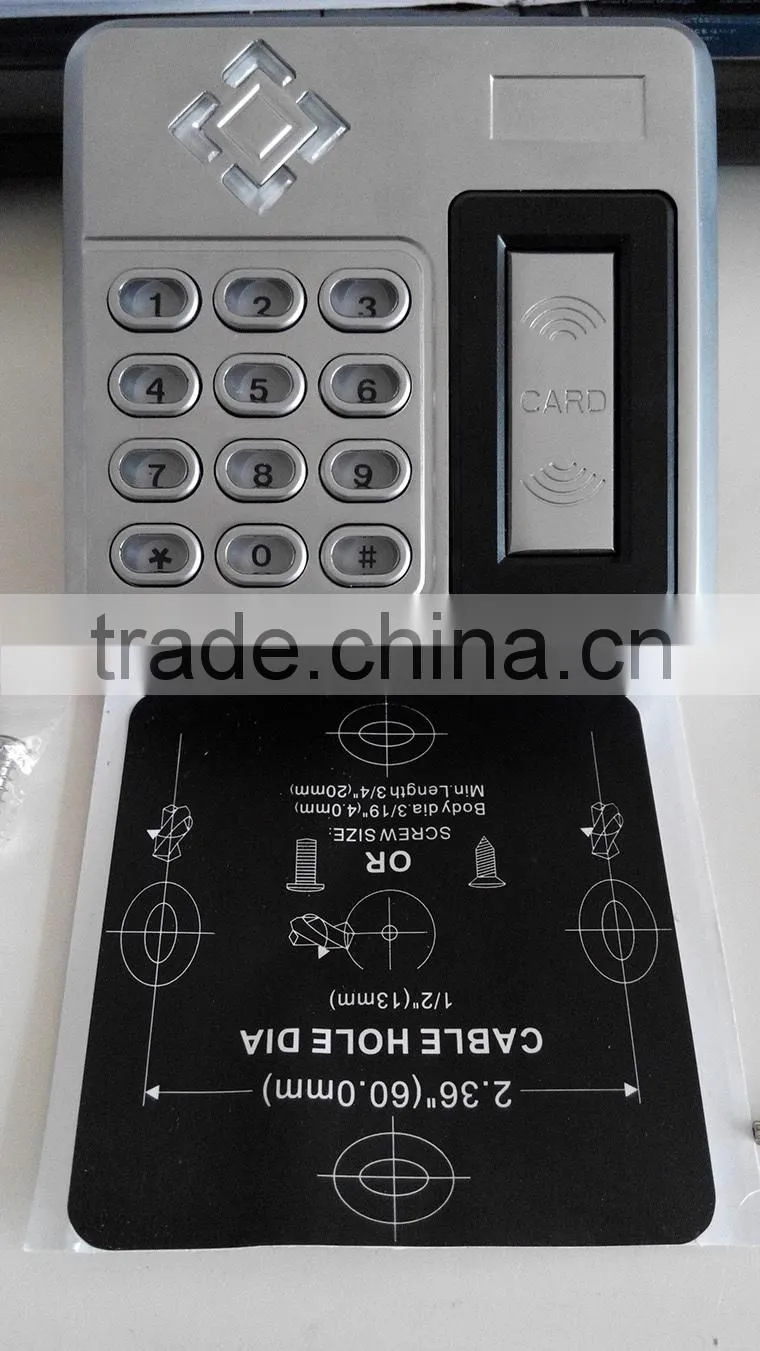metal password keypad stand alone access controller with keypad