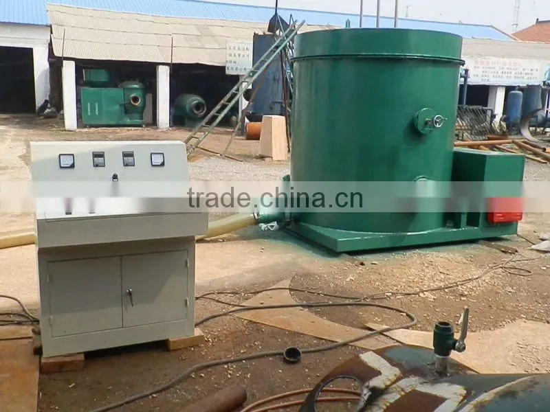Biomass burner in machine for drying system