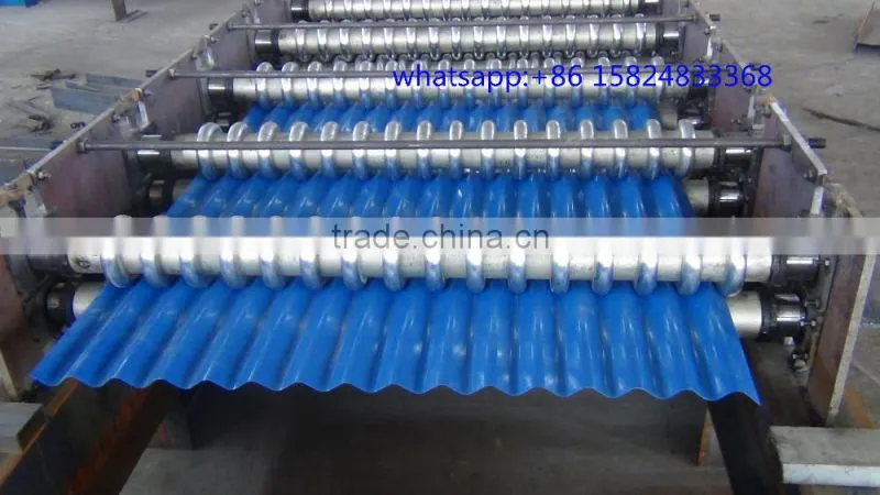 Glazed Tile Roll Forming Machine/tile press roll former