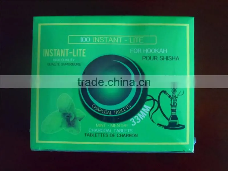 Instant lite flavor shisha charcoal 33mm