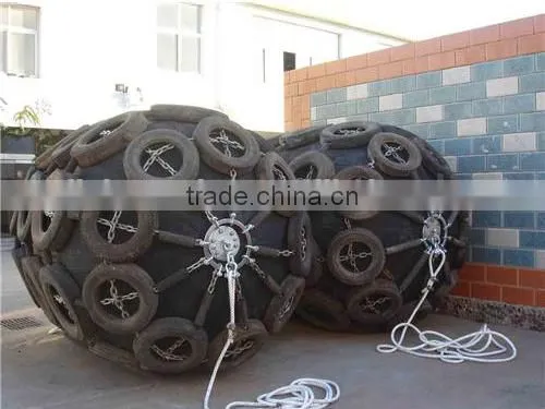 Floating pneumatic yokohama fender