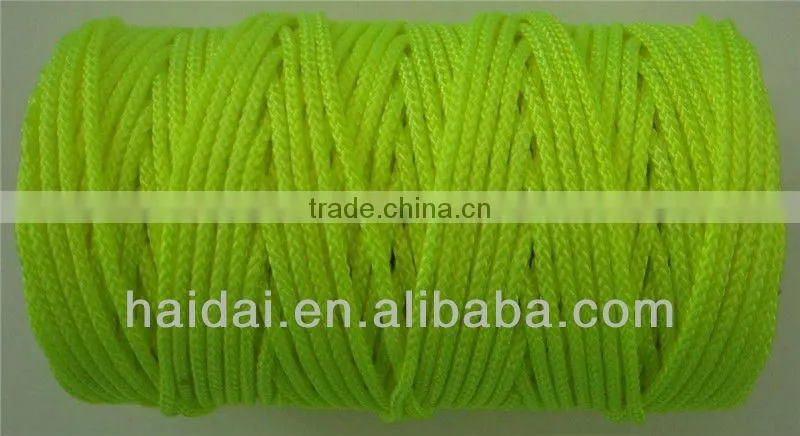 2013 good buy colored nylon braided twine