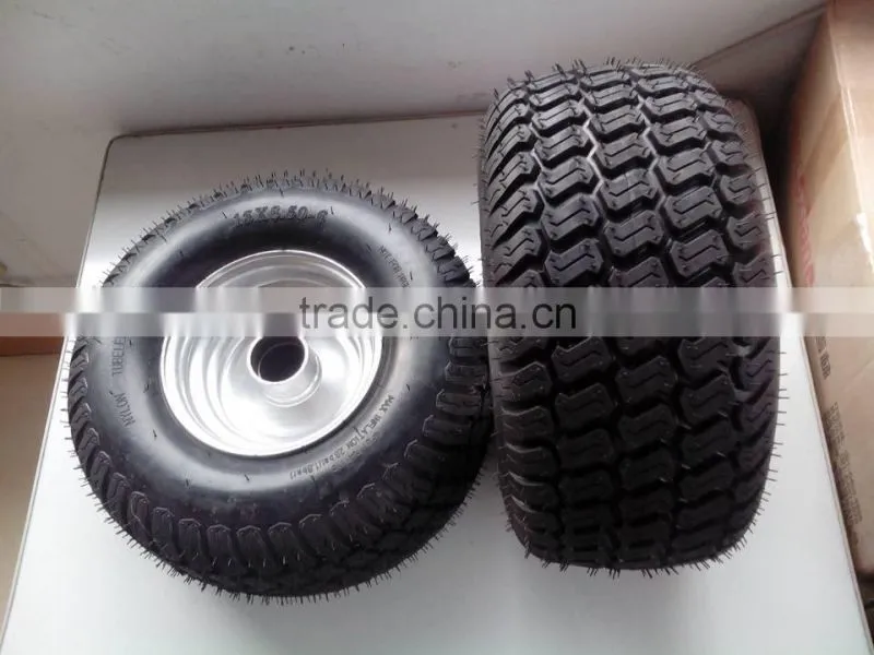 13 inch lawn turf wheel 13X650-6 with DOT 4PR