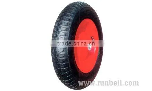 14'' Air Pneumatic Wheel Rim 8'' for wheelbarrow/ Hand Truck /Trolley