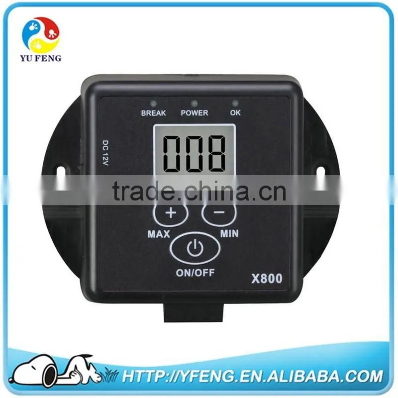 Smart Electronic Pet Dog Fencing System Waterproof Diving Rechargeable Receiver Collar Dog Controller Fence System X800