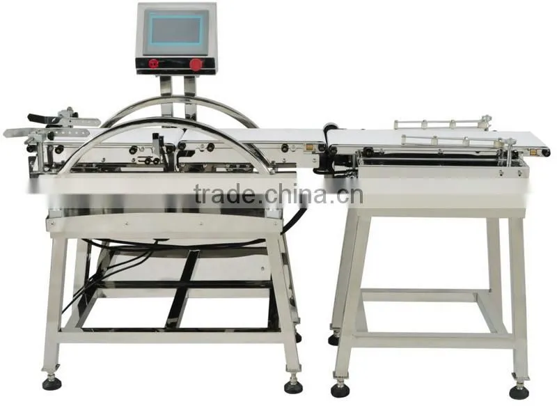 Automatic high speed online weight check machine