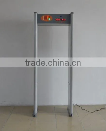 6 zone Metal Detector Door Econocial Style Model XLD-II