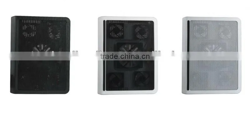 5 fan 2 USB ports cooling pad