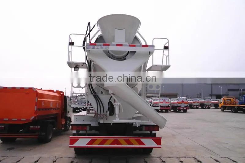 Howo 12 Cubic Meters Truk Mounted Concrete Mixer