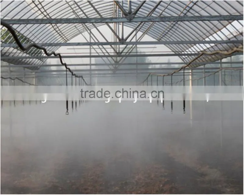 Plastic micro greenhouse misting nozzles