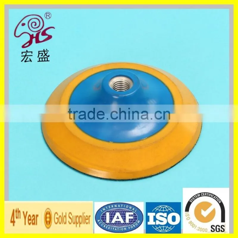 Nylon Tape backing polishing pad use with sandpaper