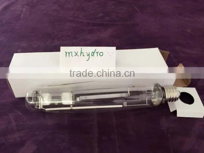 Hydroponics Double Arc Grow Bulb / 1000W MH HPS Grow Tube Lamp