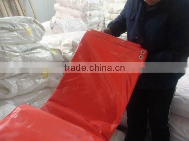 PVC Fire Retardant Laminated Building Protection Tarpaulin