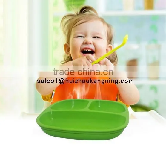 3 Division Silicone Dinning Mat for Baby Toddler
