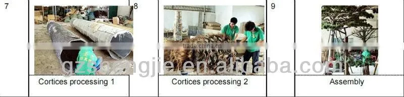 Wholesale Garden landscape Artificial outdoor decorative ficus tree