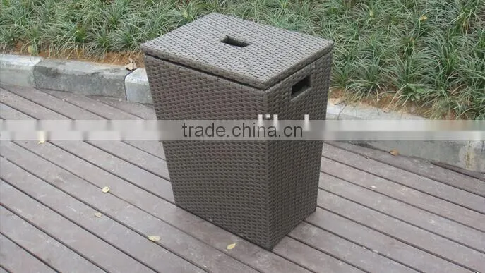 Handmade outdoor dustbin