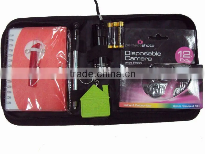 YYS12026 emergency car kit with single foot pump