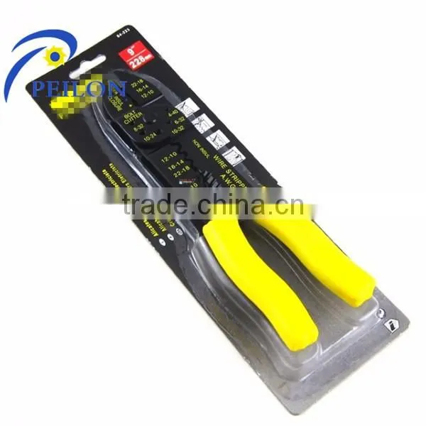 Stripper pliers carbon steel scrap coppe wire stripper copper wire stripper and function wire stripper pliers