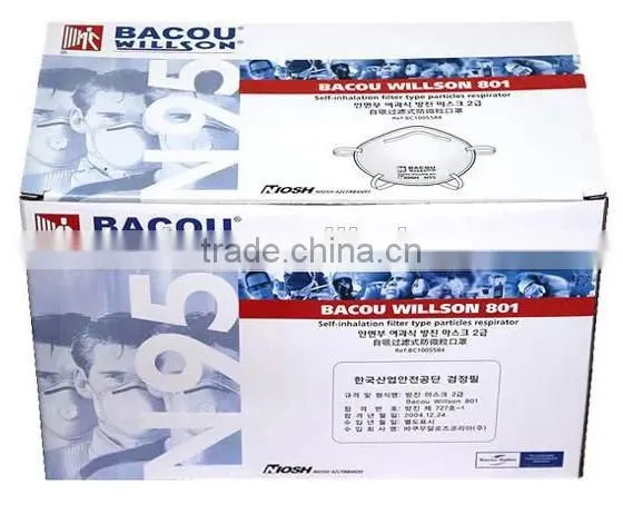 NIOSH certificate High Quality Dust Respirator, N95 Respiratory Protection