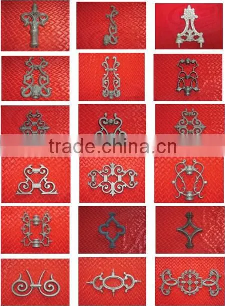 metal fence decoration