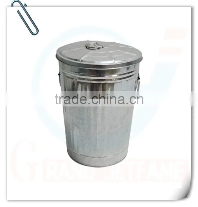 household decor big galvanized bucket with lid