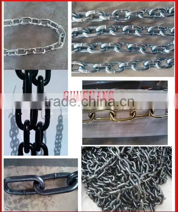 High Quality Electro Galvanized Skidder Chains,Truck Chain