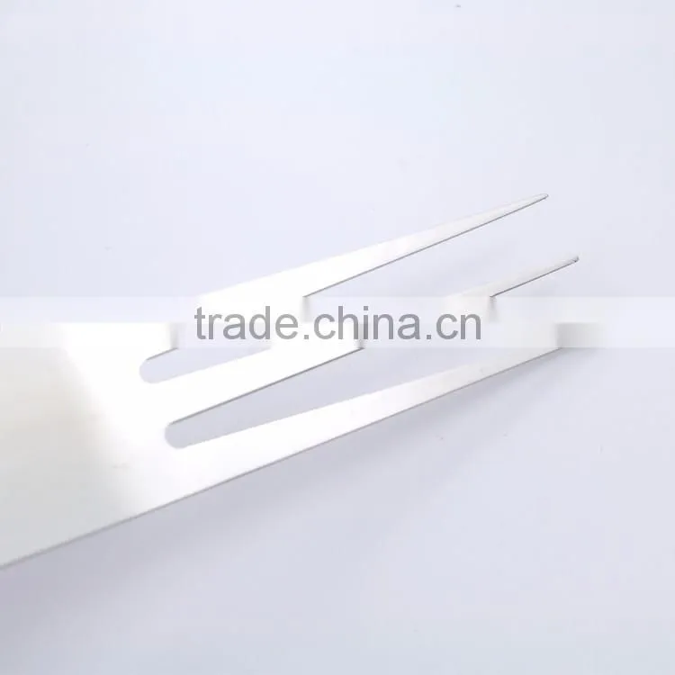 2pcs high quality stainless steel portable high quality with silicone handle