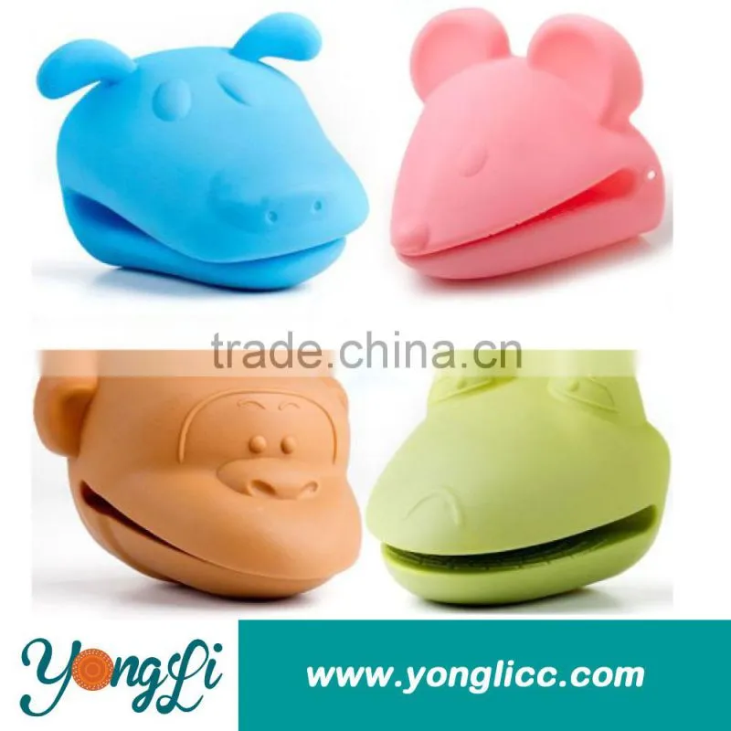 Eco-Friendly Silicon Glove Silicone Pot Holder Clip