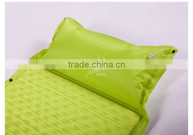 Camouflage Can Be Spliced Self Inflating Cushion Air Mattress Camping Mat With Pillow For Single