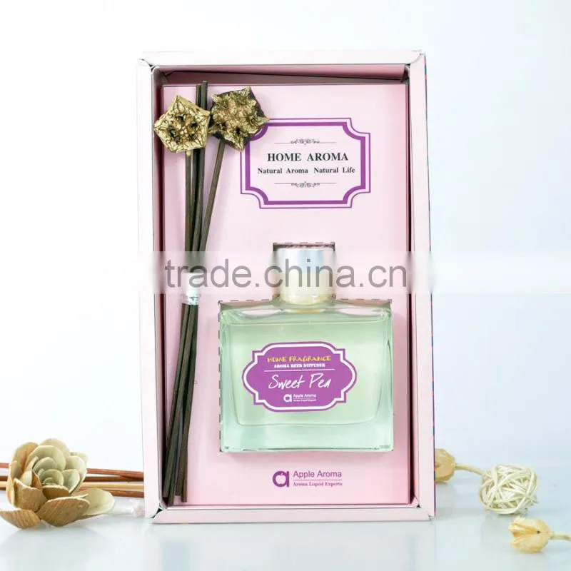 essential oil reed diffuser with original rattan stick PVC sleeve