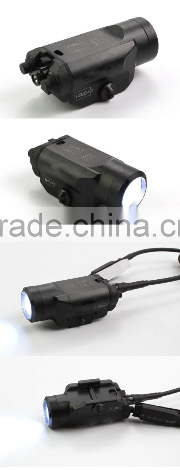 Erains TAC Optics Tactical Compact 225 Lumens Pistol Weapon LED Flashlight /light