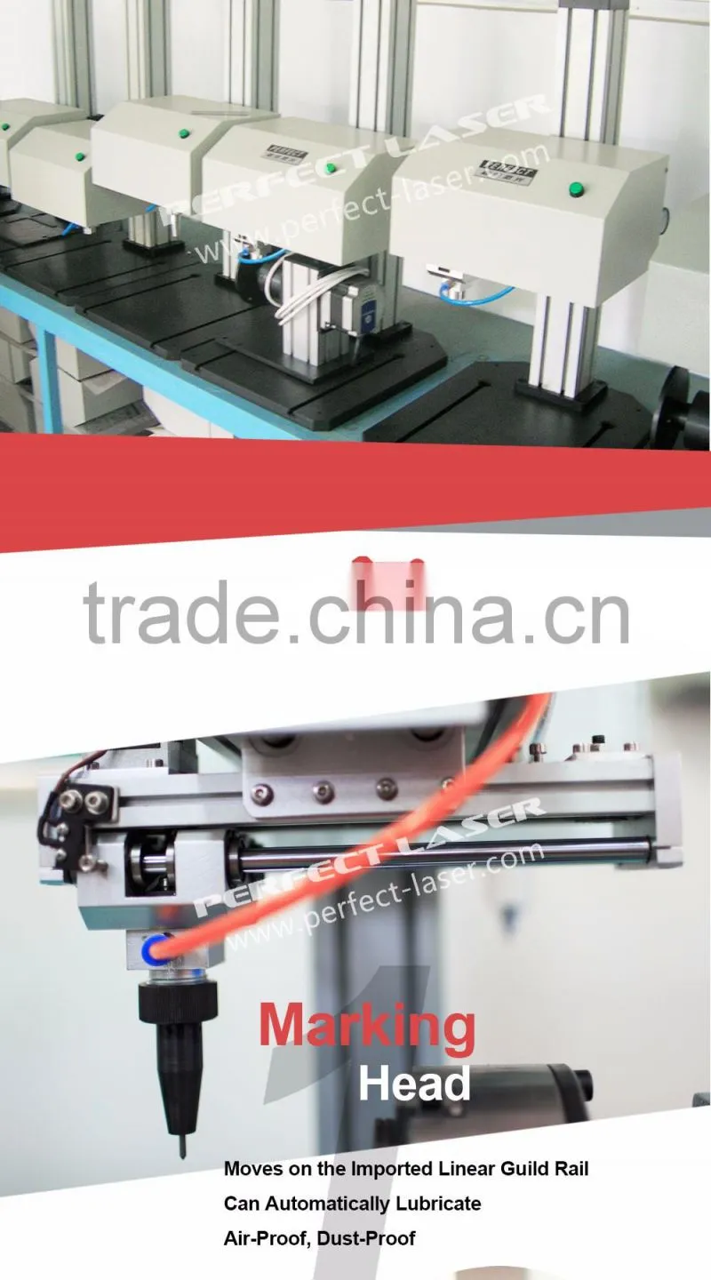 All in one product label chassis dot peen marker equipment