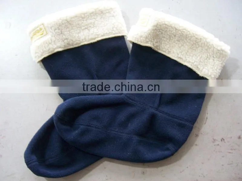 high quality winter windproof warm & soft fleece boot liners