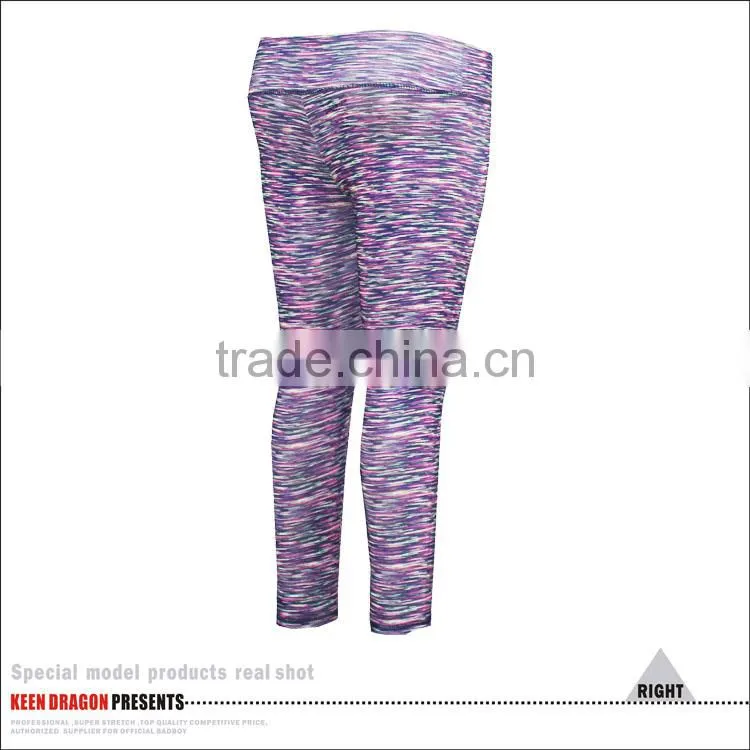 Women printed extra soft plus size lightweight capri leggings