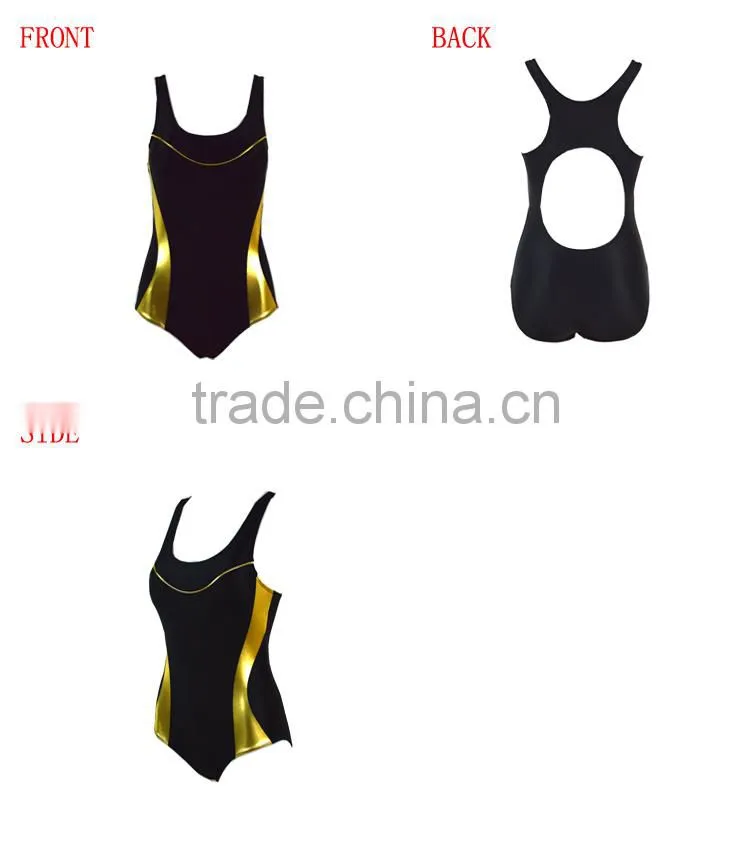 wholesale Swimwear One Piece Cut Out Monokini Sports Swimsuit Slimming Bodysuit