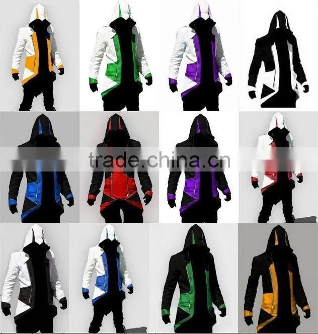 Halloween costumes for men Assurance 3 New Kenway Men's jacket anime cosplay clothes assassins creed costumes
