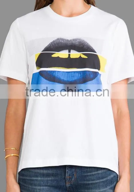 100% cotton round neck t-shirt